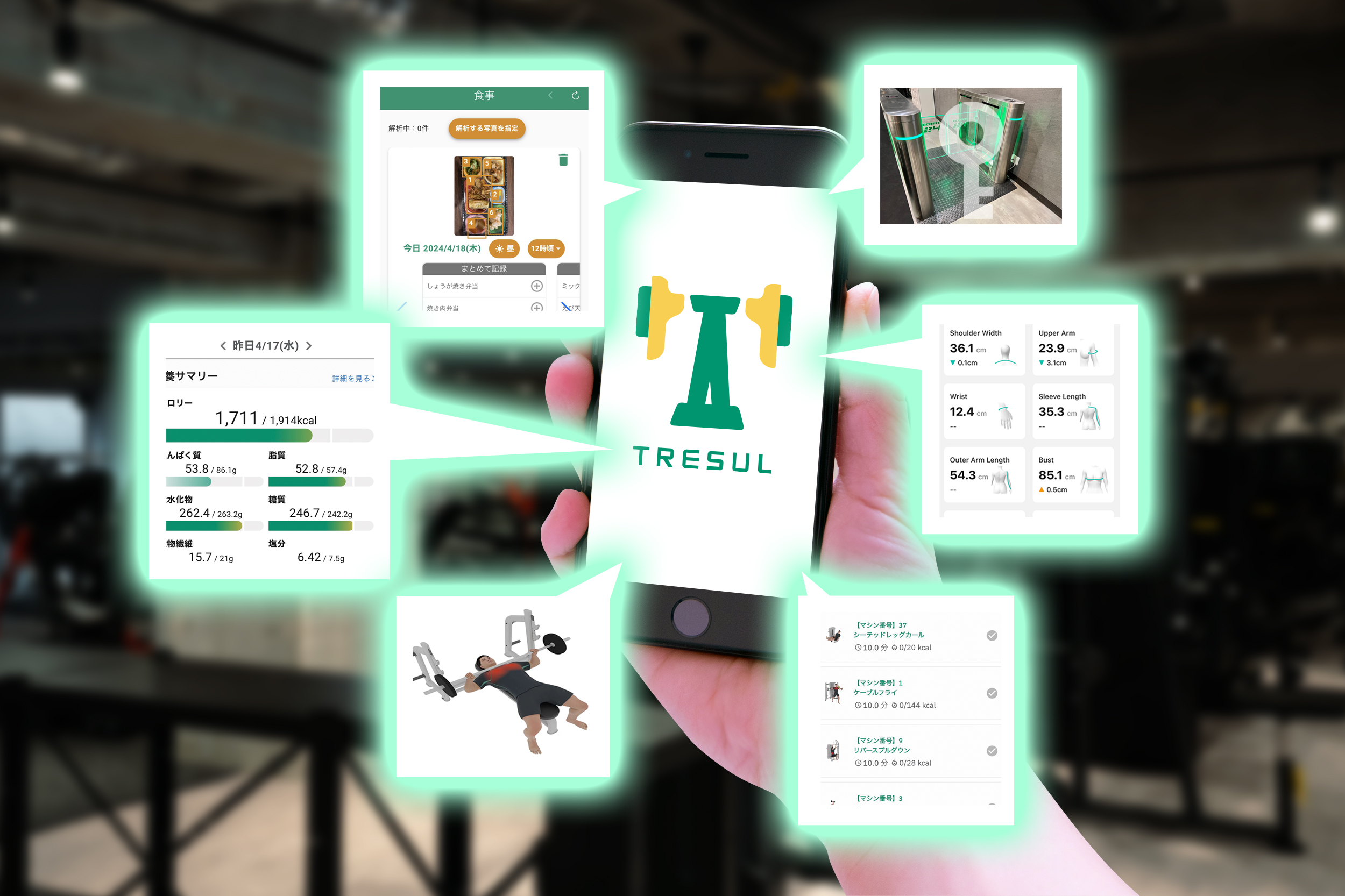 「TRESUL」で続けやすさをサポート