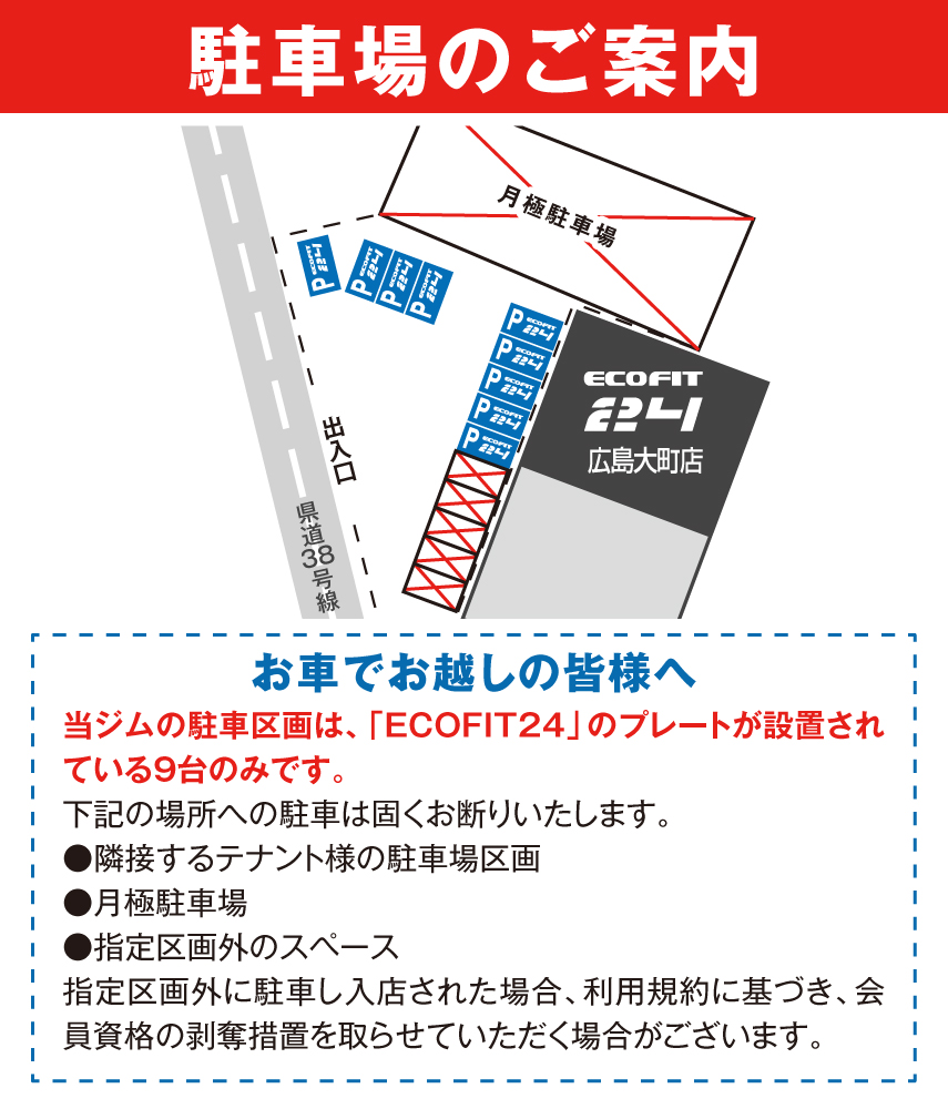 Ecofit24広島大町店キャンペーン情報