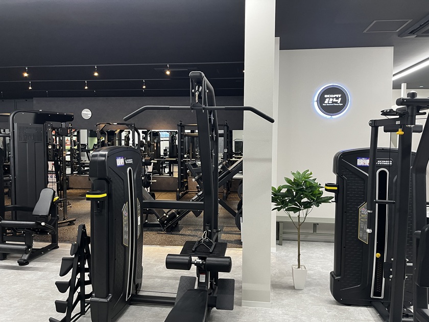Ecofit24上飯田店ジム店内